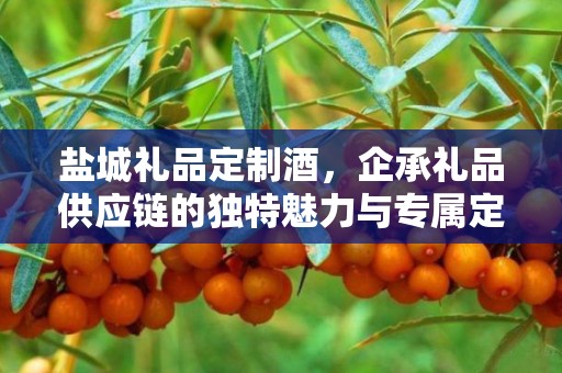 盐城礼品定制酒，企承礼品供应链的独特魅力与专属定制体验